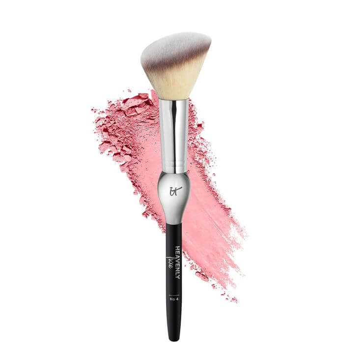 Top 3 Fluffy Brushes for Effortless Blush Application IT Cosmetics Heavenly Luxe French Boutique Blush Brush #4