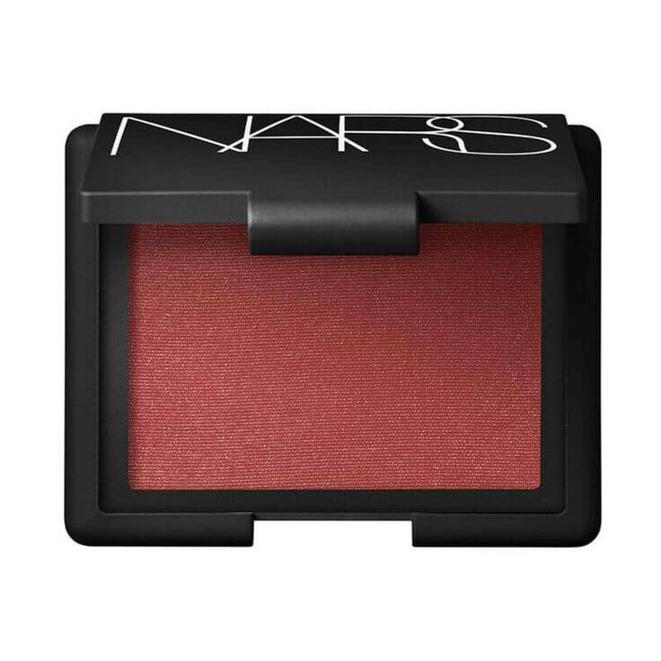 Dark Autumn Blush Makeup: Radiant Depth and Warm NARS Blush Taos