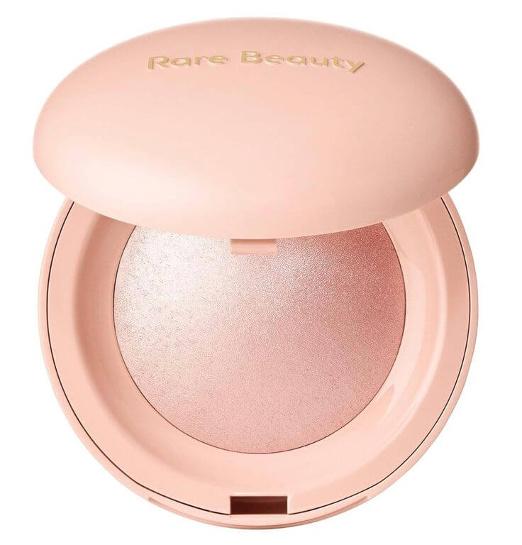 Best Highlighter for Soft Autumn Personal Color Makeup Rare Beauty Positive Light Highlighter Mesmerize