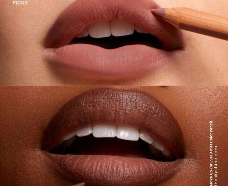 Top Lip Liner Picks: Make Up For Ever Artist Color Pencils for Dark Skin Tones