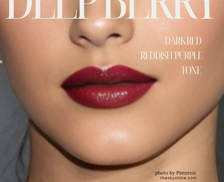 Perfect Deep Berry Lips for Your Deep Autumn (Deep Tone) Personal Color