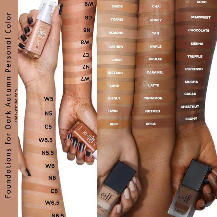 Best Foundations for Dark Autumn Personal Color: Enhance Your Natural Warmth