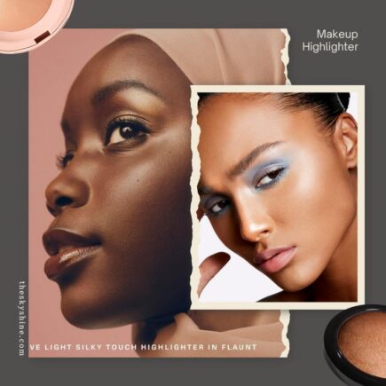 Deep Autumn Glow: Golden Highlighter Makeup Look