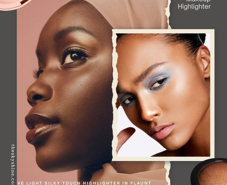 Deep Autumn Glow: Golden Highlighter Makeup Look