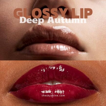 The Perfect Finish for Deep Autumn Lips: Deep Berry Lip Gloss!