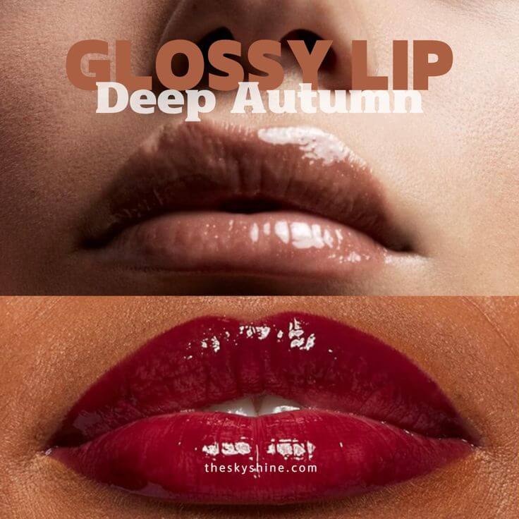 The Perfect Finish for Deep Autumn Lips: Deep Berry Lip Gloss!