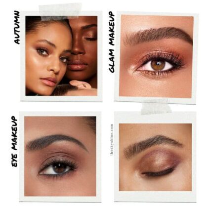 Deep Autumn Eye Makeup with Luxury Touch