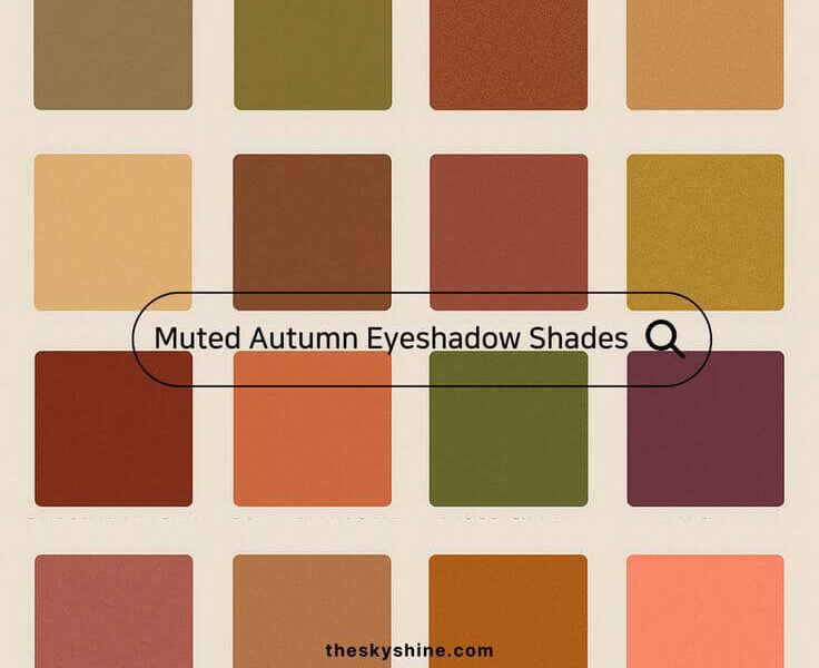 Muted Autumn Personal Color: 20 Eyeshadow Shades You Need