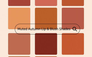 Muted Autumn Lip & Blush Color Guide