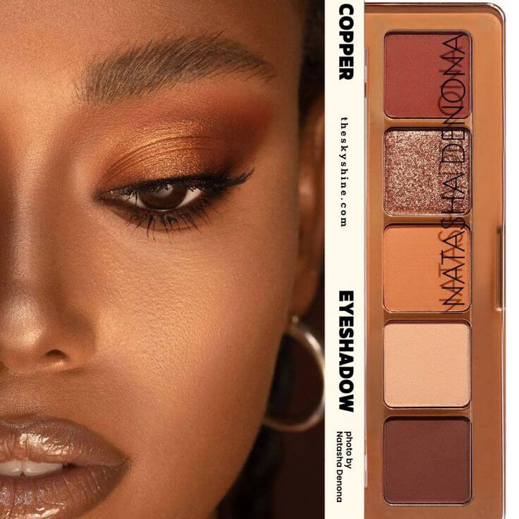 Copper Heat: Eyeshadow that Lights Up Dark Autumn