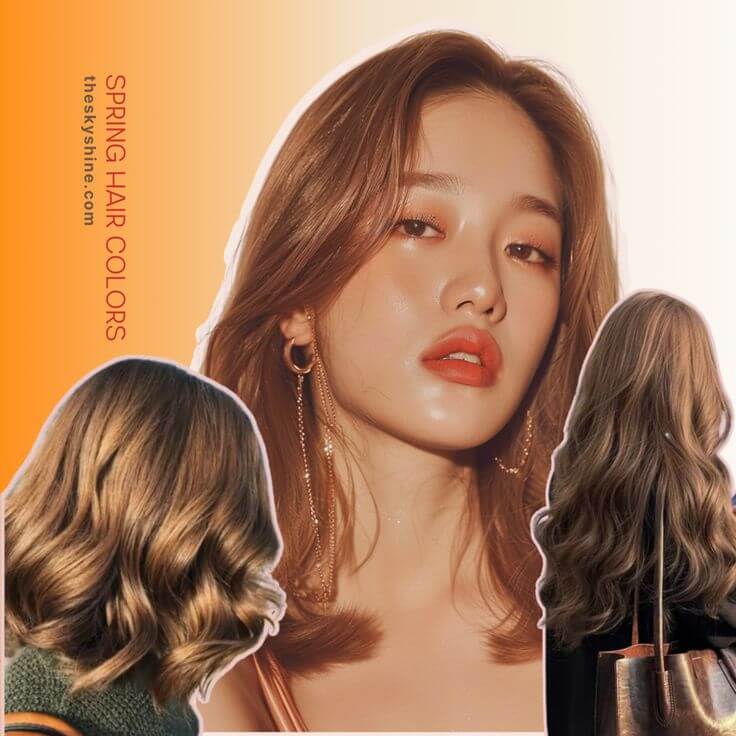 Spring Personal Color Hair Colors: Warm, Light, and Radiant