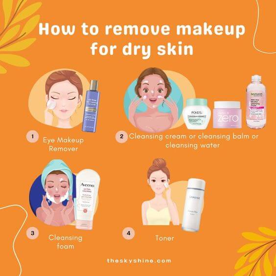 How to remove makeup for dry skin
Tutorial For Dry Skin 