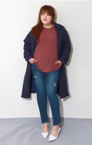 How to choice clothes for plus size woman