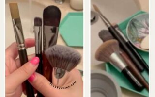How to make a clean foundation brush?