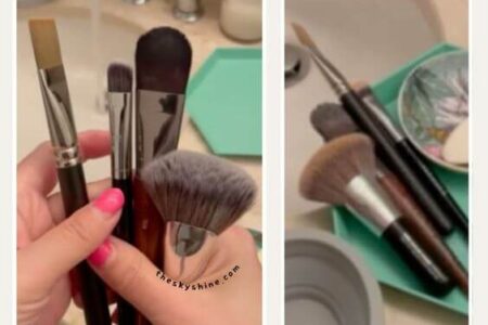 How to make a clean foundation brush?