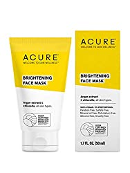 Vegan Beauty  Face Mask for Brightening skin 3. Vegan Beauty skincare brand Acura Face Mask for Brightening skin 