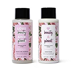 Vegan Beauty 2. Vegan Beauty bodycare brand  Love Beauty And Planet  Shompoo set  