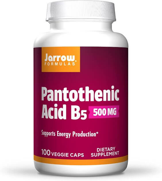 Best 5 nutritional supplements for acne skin These days, Pantothenic Acid is becoming famous for influences as a nutrient that helps reduce the sebum secretion of acne skin. Pantothenic Acid B5 500 mg 