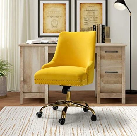 yellow wheel chair