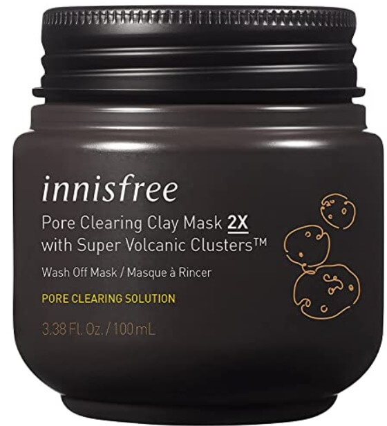 6 Best pore clay mask for oily skin 1. For oily skin
innisfree Pore Clearing Clay Mask 2X, is controlling sebum and exfoliating for combination and oily skin. It has twice the sebum absorption power than the original innisfree Pore Clearing Clay Mask. 