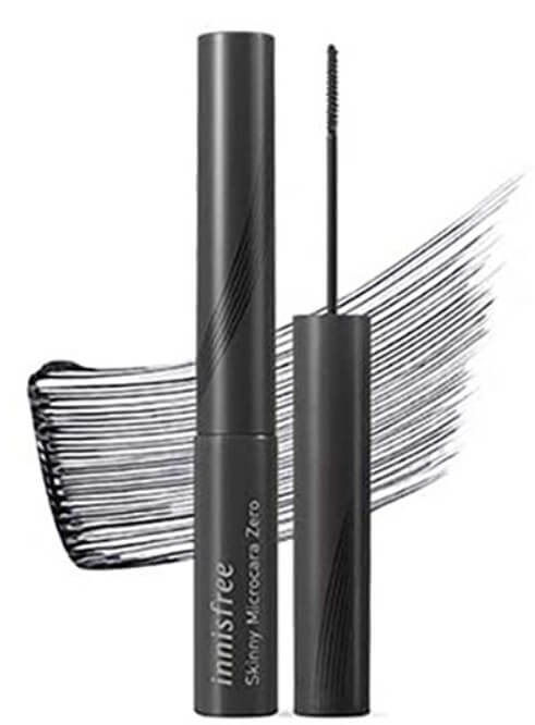 The 8 Best mascara for longer eyelash  2021 nnisfree Skinny Waterproof Zerocara Eye Mascara has a small amount of brush liquid, so you can express naturally long eyelashes with a light feeling. 