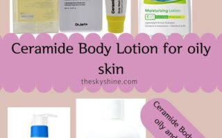 Ceramide Body Lotion for oily skin