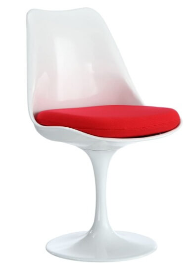 8 Mid-Century Modern chair for living room 1. Plastic chair. Modway Mid Century Chair in Red The Modway Chair makes versatile for the home. For example, It can be placed around a dining table, in the living room, in front of an office desk or dresser.
