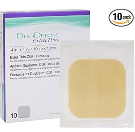 How to care for skin after laser mole removal DuoDERM Hydrocolloid dressing Extra Thin CGF Dressings 10 Count Aftercare mole removal laser