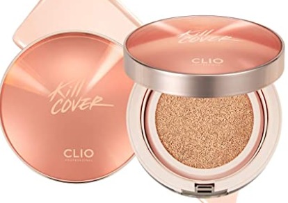 9 Best smudge proof makeup products for a face mask 2. Cushion,  Clio Kill Cover Glow Cushion, Clio Kill Cover Glow Cushion is lightly applied to the skin and gives a radiant glow to the skin. The texture is so moist that it spreads smoothly, and the cover is the lightest among the Clio cushion series.  