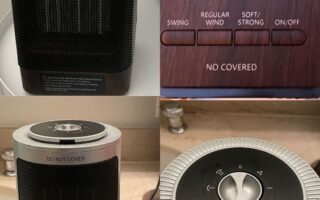 Small heater review for bedroom & bathroom