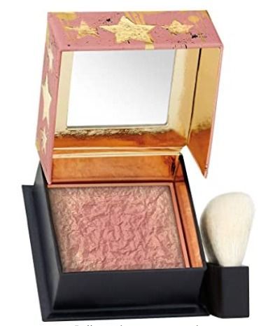 13 Best Pressed Powder Blush 2021 Beige with Gold pearl Blush Benefit Cosmetics Gold Rush 