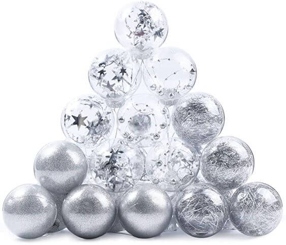 Best 17 Christmas tree decorations 4. Indoor Christmas tree with lights
Christmas Ball Ornaments 