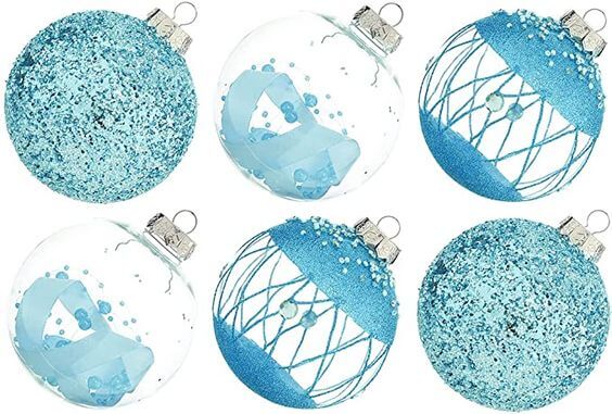 Best 17 Christmas tree decorations 3. Indoor Christmas tree without lights
6ct Christmas Ball Ornaments 