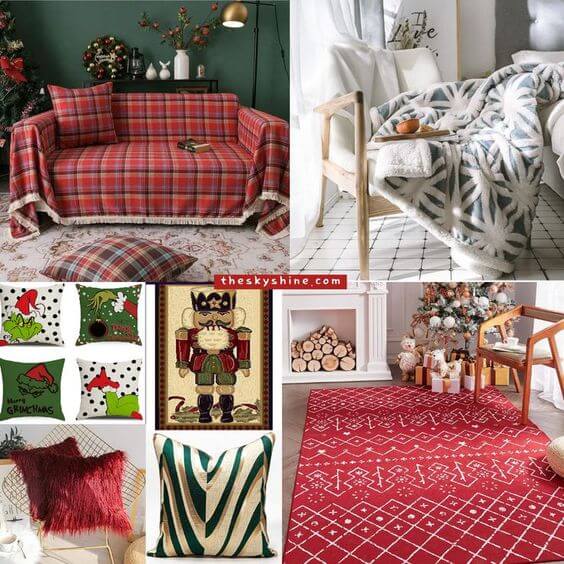 The 14 Best Christmas home decoration sofa - theskyshine.com