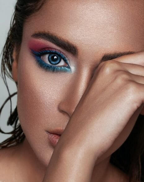 2022 beauty trend:Colorful eyeliner