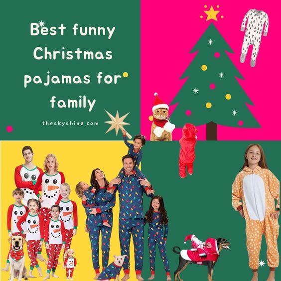 Best funny Christmas pajamas for family to create family memories full of laughter during the Christmas, you can create a good mood with pajamas or Christmas items.