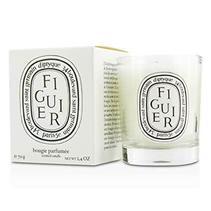 Best 3 natural flower scent candle Diptyque Figuier candle Secondly, I highly recommend the Diptyque Figuier candle. It has the woodiness of bark and the freshness of leaves in its fragrance. Although the fig tree is the main ingredient, you can also detect a floral scent after using it.