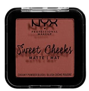 How to choose blush color for face shape 2. How to choose a blush color for contracting NYX PROFESSIONAL MAKEUP Sweet Cheeks Matte Blush, Totally Chill