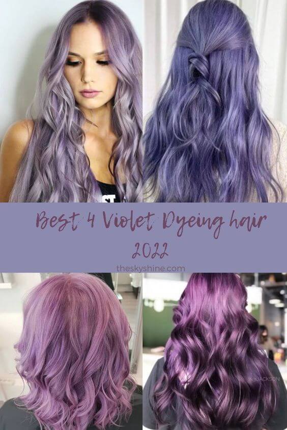 Best 4 Violet Dyeing hair 2022 Are you thinking about dyeing your hair purple? There are a variety of colors for purple dyeing, and four of the most popular are introduced. For example, an ash violet dye can be a good choice. This is because it is easy to dye with a different color after dyeing with Ash Violet. And the color fades in the order of Ash Violet --> Ash Gray --> Ash Violet. I also introduce details of Ash Blue Violet, Pastel Violet, and Deep Violet.