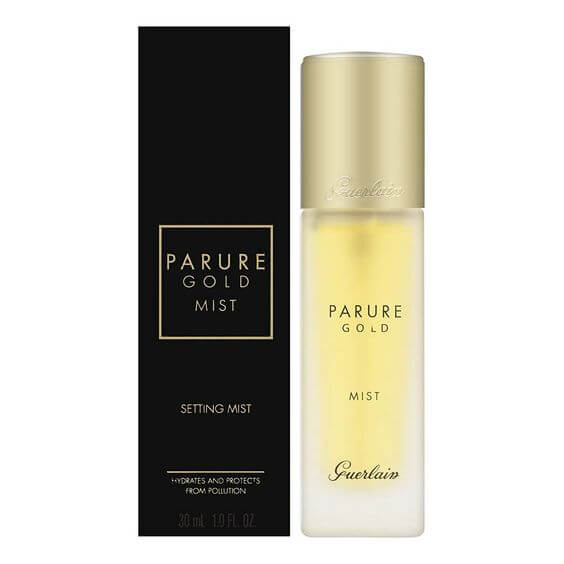 The 8 Best makeup setting spray for oily skin 2022 Moisturizing mist makeup Setting spray for oily skin Guerlain Parure Gold Setting Mist