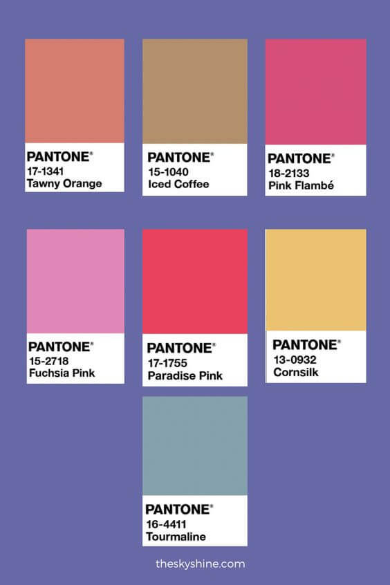 2022 Beaty trend color: Very Peri - theskyshine.com