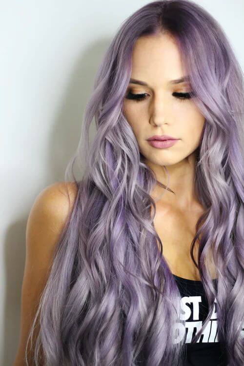 Best 4 Violet Dyeing hair 2022 1. ash violet hair
