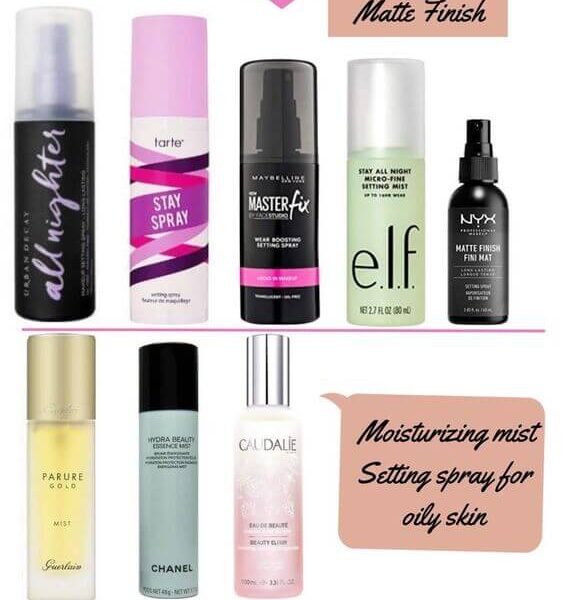 setting spray oily skin