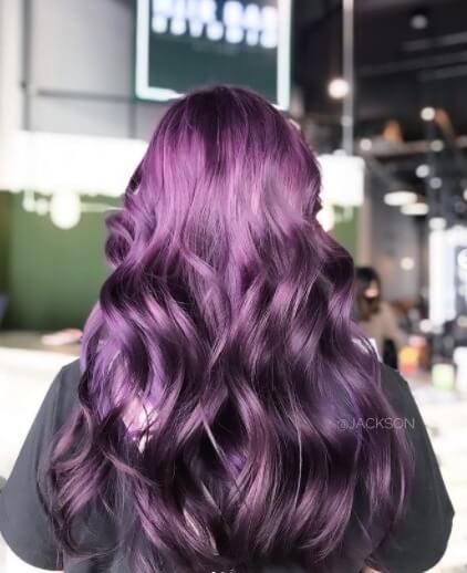 Best 4 Violet Dyeing hair 2022 4.  Deep violet  