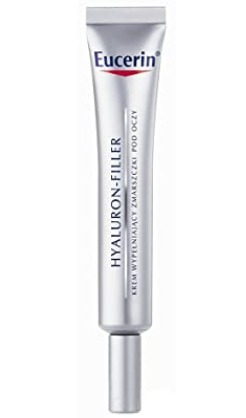 Eucerin Hyaluron Filler Eye Cream 15ml Intensive Wrinkle-Filling   Ingredients Moisturizing ingredients: Glycerin, Ethylhexyl Salicylate, Butylene Glycol Dicaprylate-Dicaprate, Sodium Hydroxide