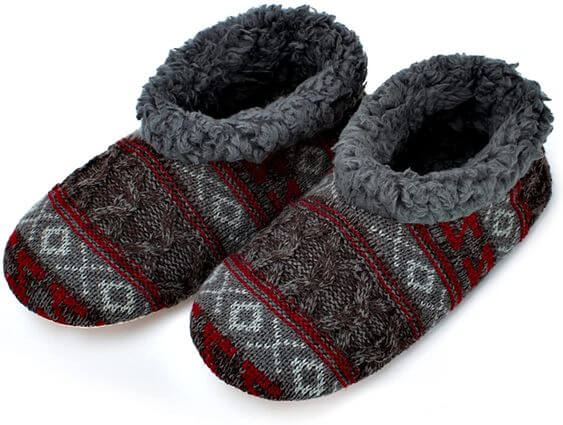 The 9 Best Winter Wool Socks & Slipper for men 2. Winter Home Slipper Men's SlipperSocks Fluffy Sherpa Lined