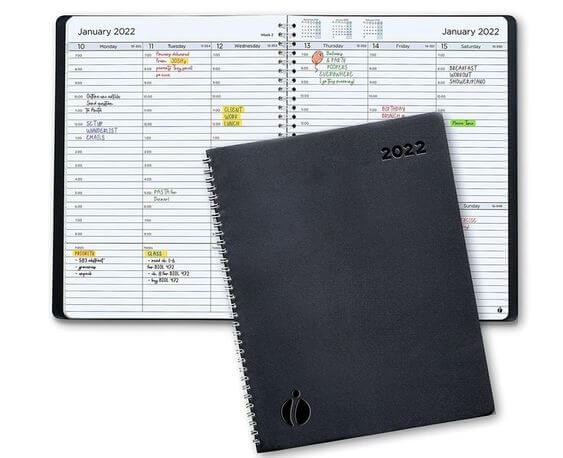 2022 Weekly Planner and Monthly Planner