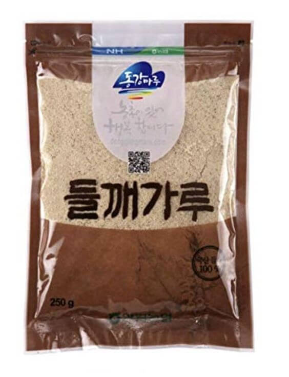 DYI Perilla seed Pack for moisturizing and whitening Korean Green Perilla Seed Powder 