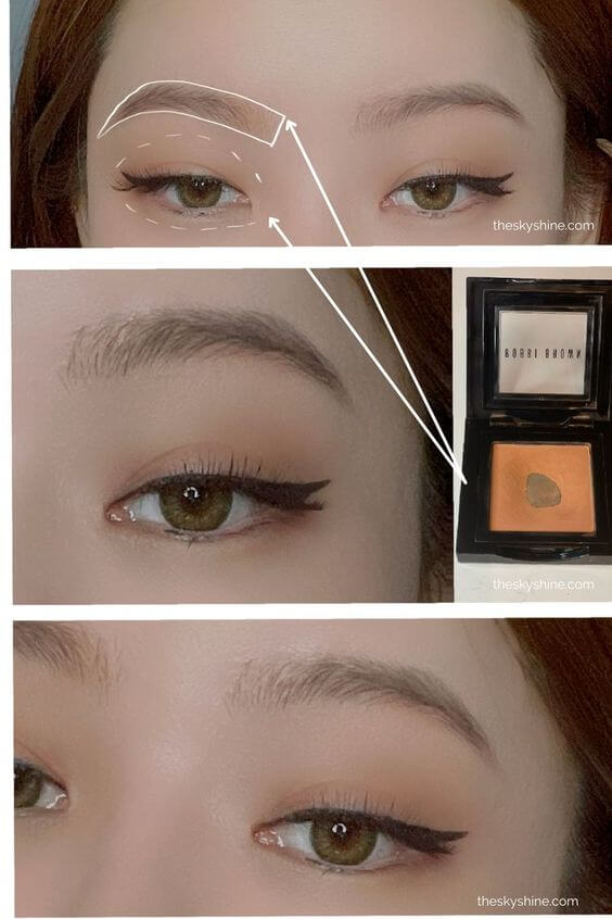 Bobbi brown Eye shadow Toast Review 2. How to use It is easy to use as a base color for eyelids and under the eyes, eyebrows
