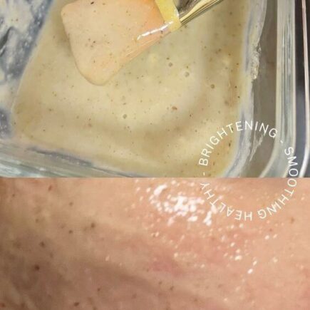 DIY Perilla seed Pack for moisturizing and whitening